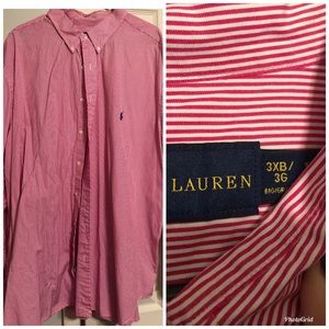 Men’s Ralph Lauren Polo, Button up, 3XB